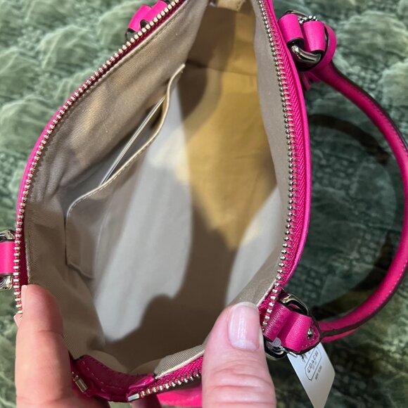 Coach Legacy Leather Mini Rory Handbag Purse Satchel NWT - Picture 2 of 4